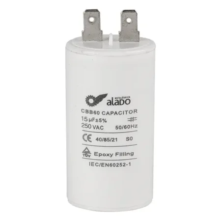 Capacitor Simples 15uf 250V - Lavadora