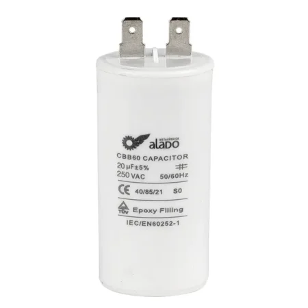 Capacitor Simples 20uf 250V - Lavadora